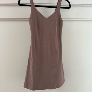 Lululemon Athletica Mauve Dress with inner shorts.